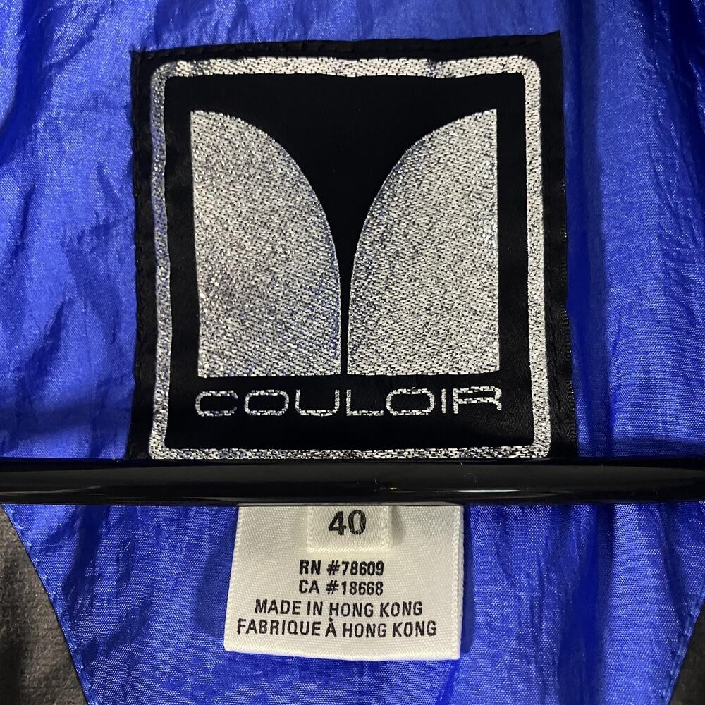 Vintage Couloir Ski Suit Mens 40‎ One Piece Entrant 90s Snowsuit Jumpsuit Jacket - Picture 5 of 16